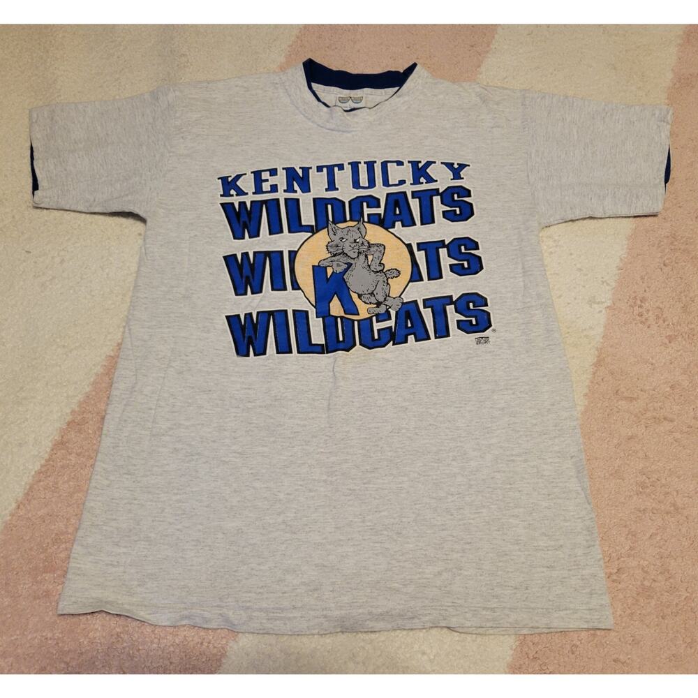 Vintage 20 20 Sport Kentucky Wildcats Gray Shirt Size L